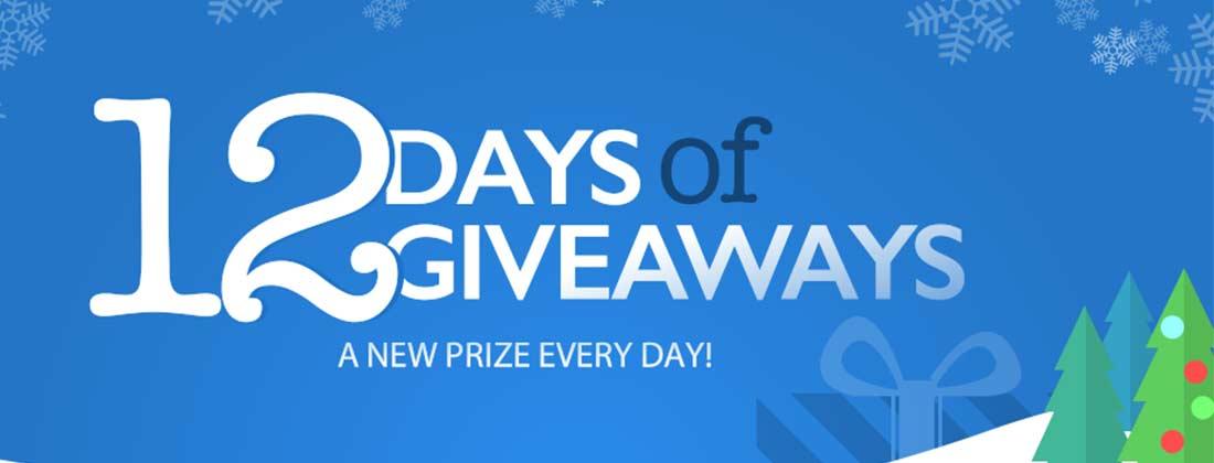 Ring in the Holidays with 12 Days of Giveaways