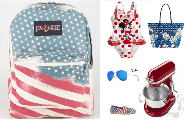 Red, White and Blue Products That Are Fashionable Year-Round